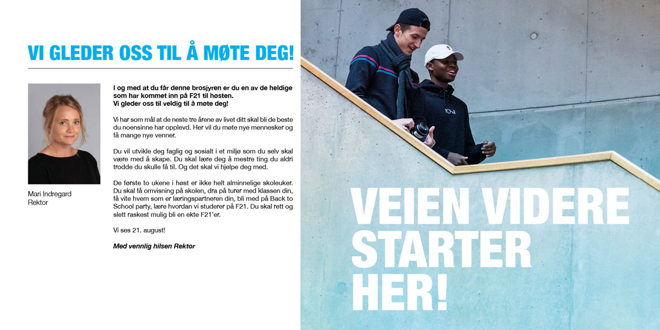 Rektors velkommen