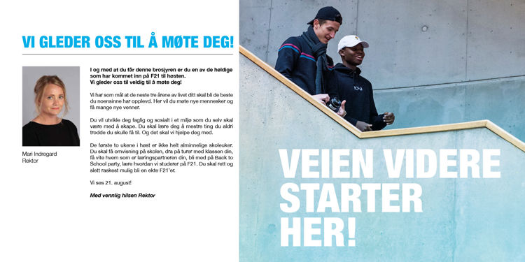 Rektors velkommen